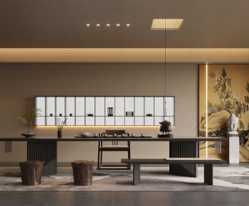 New Chinese Style Tea House-ID:746958025