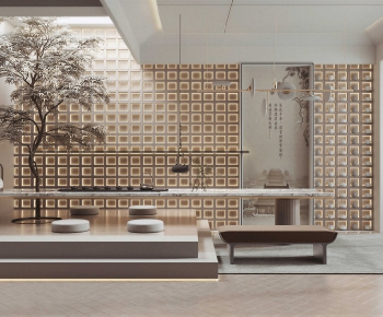 New Chinese Style Tea House-ID:133770943