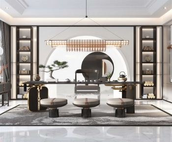 New Chinese Style Tea House-ID:134823088