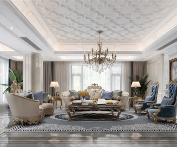 European Style A Living Room-ID:879216917