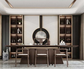 New Chinese Style Tea House-ID:878680943