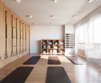 Modern Yoga Room-ID:372869016