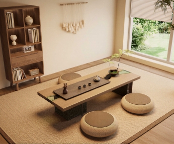 Wabi-sabi Style Tea Tables And Chairs-ID:785680069