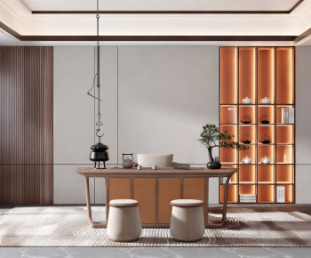 New Chinese Style Tea House-ID:451098925