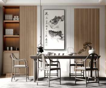 New Chinese Style Tea House-ID:753228902