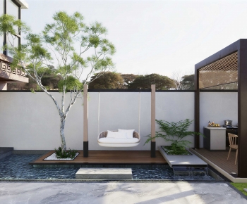 Modern Courtyard/landscape-ID:783273943