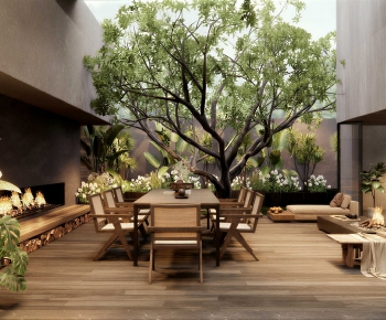 Modern Courtyard/landscape-ID:526755097