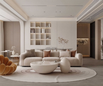 Modern A Living Room-ID:896485094