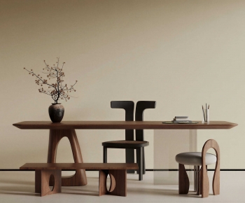 Modern Computer Desk And Chair-ID:101260909