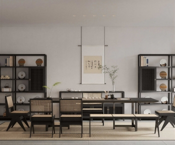 New Chinese Style Tea House-ID:799333106