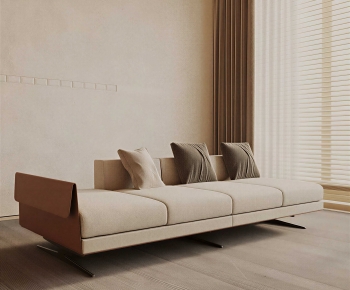 Modern Three-seat Sofa-ID:745008956