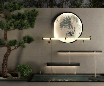 New Chinese Style Rockery Waterscape-ID:300937893