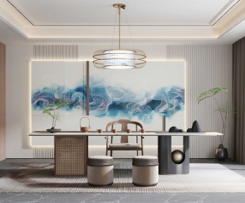 New Chinese Style Tea House-ID:312863116