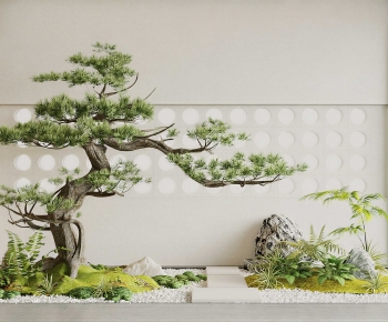 New Chinese Style Plant Landscaping-ID:605628013