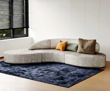 Modern Curved Sofa-ID:352276092