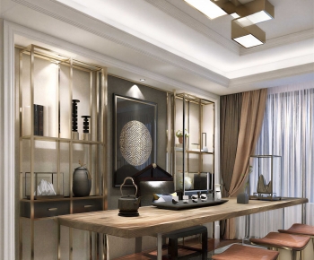 New Chinese Style Tea House-ID:128093968