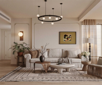 Modern A Living Room-ID:347390899