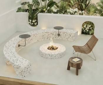 Modern Outdoor Tables And Chairs-ID:748413099