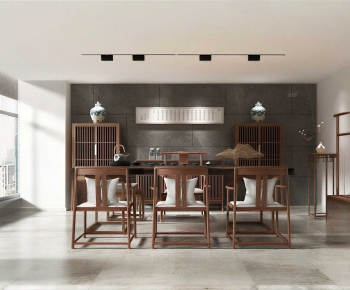 New Chinese Style Tea House-ID:286984926