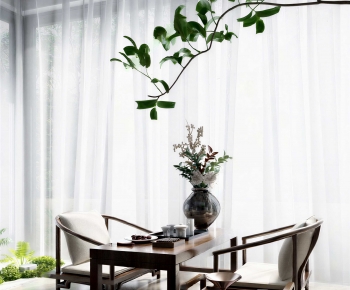 New Chinese Style Tea House-ID:210927015