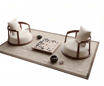 New Chinese Style Lounge Chair-ID:861607076