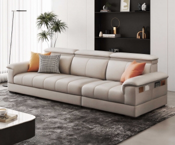 Modern Three-seat Sofa-ID:701303966