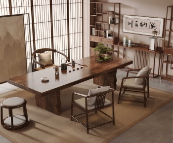 New Chinese Style Tea House-ID:960544112