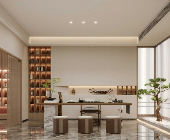 New Chinese Style Tea House-ID:299679999