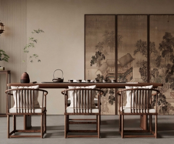 New Chinese Style Tea House-ID:145282981