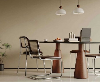 Modern Dining Table And Chairs-ID:879220966