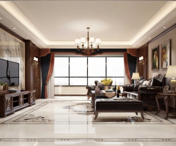 European Style A Living Room-ID:488668925