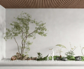 Modern Plant Landscaping-ID:664185052