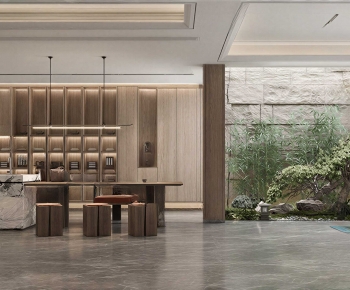 New Chinese Style Tea House-ID:173147923