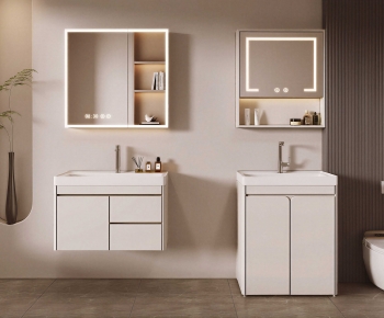 Modern Bathroom Cabinet-ID:834781898