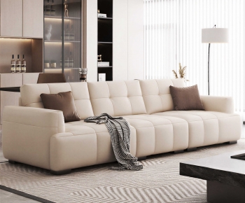 Modern Three-seat Sofa-ID:101972107