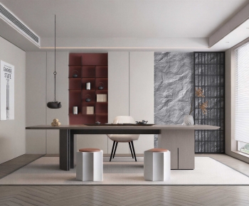 New Chinese Style Tea House-ID:618165027