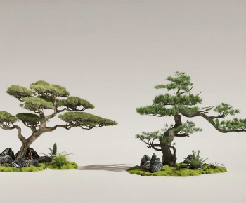 New Chinese Style Plant Landscaping-ID:935559999