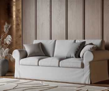 American Style Three-seat Sofa-ID:725578076