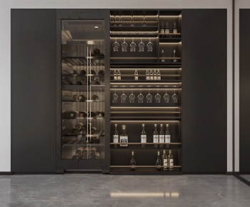 Modern Wine Cabinet-ID:371032002
