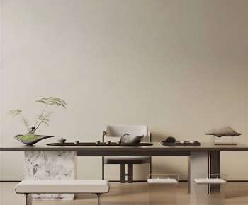 New Chinese Style Tea Tables And Chairs-ID:811734915