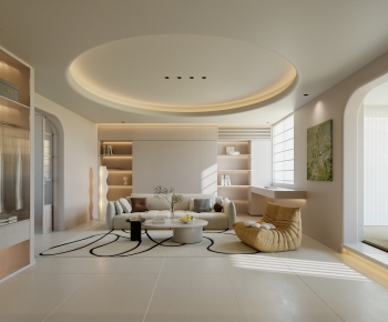 Modern A Living Room-ID:432550918