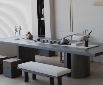 New Chinese Style Tea Tables And Chairs-ID:637181045