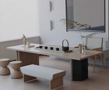 New Chinese Style Tea Tables And Chairs-ID:855237961