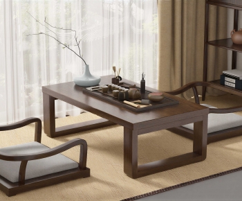 New Chinese Style Tea Tables And Chairs-ID:910103081