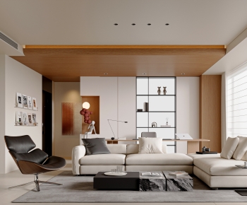 Modern A Living Room-ID:242040288