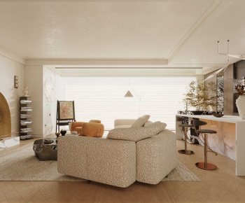 French Style A Living Room-ID:205884937