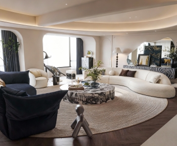 French Style A Living Room-ID:812239617