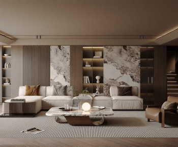 Modern A Living Room-ID:105637071