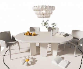 Modern Dining Table And Chairs-ID:975171093