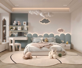 Modern Boy's Room And Son's Room-ID:459753047